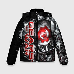 Куртка зимняя для мальчика Gears of War Gears 5, цвет: 3D-черный