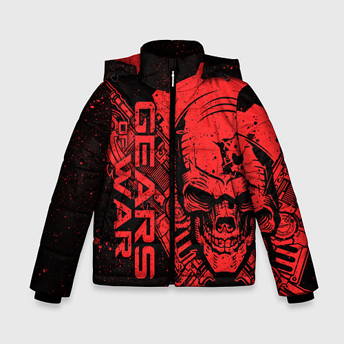 Зимняя куртка для мальчика Gears 5 - Gears of War / 3D-Черный – фото 1