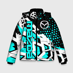 Куртка зимняя для мальчика Mazda Мазда, цвет: 3D-черный