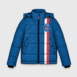 Куртка зимняя для мальчика PSG SPORT STRIPES UNIFORM, цвет: 3D-красный
