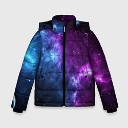 Куртка зимняя для мальчика NEON GALAXY НЕОНОВЫЙ КОСМОС, цвет: 3D-красный