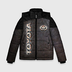 Куртка зимняя для мальчика TOYOTA ЖЕЛЕЗО, цвет: 3D-светло-серый