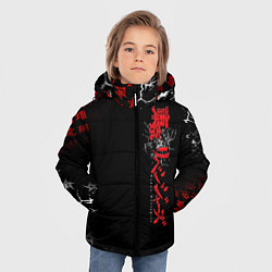 Куртка зимняя для мальчика TOKYO REVENGERS RED STYLE TEAM, цвет: 3D-светло-серый — фото 2