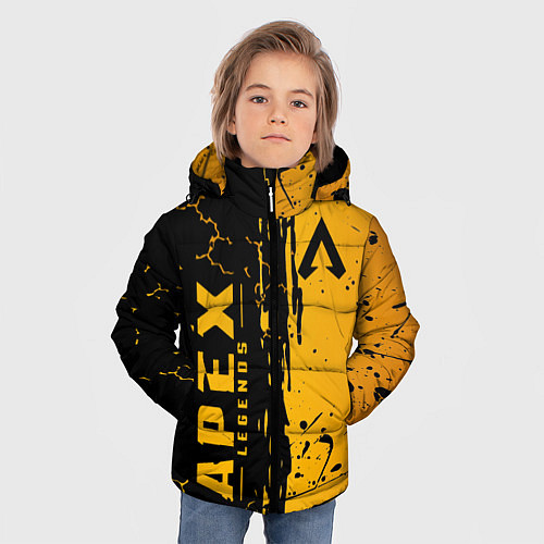 Зимняя куртка для мальчика АПЕКС ЛЕГЕНДС / 3D-Красный – фото 3
