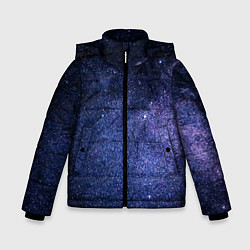 Куртка зимняя для мальчика Night sky, цвет: 3D-черный