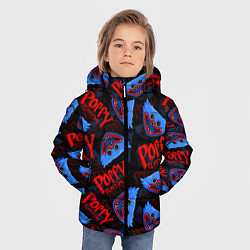 Куртка зимняя для мальчика POPPY PLAYTIME ПОППИ ПЛЕЙТАЙМ ХАГГИ ВАГГИ HUGGY WU, цвет: 3D-черный — фото 2