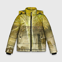 Куртка зимняя для мальчика Elden Ring - междуземье, цвет: 3D-светло-серый