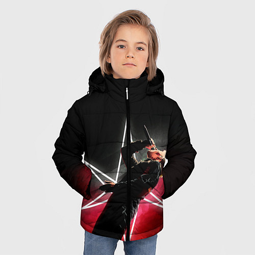 Зимняя куртка для мальчика Oliver on live / 3D-Красный – фото 3