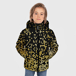 Куртка зимняя для мальчика Fashion Pattern 2028, цвет: 3D-черный — фото 2