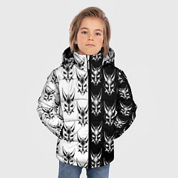 Куртка зимняя для мальчика GENSHIN IMPACT XIAO MASK ГЕНШИН ИМПАКТ СЯО МАСКА, цвет: 3D-черный — фото 2