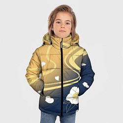 Куртка зимняя для мальчика КОСТЮМ АЯКИ КАМИСАТО, цвет: 3D-светло-серый — фото 2
