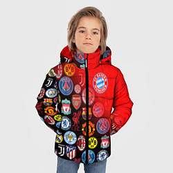 Куртка зимняя для мальчика BAYERN MUNCHEN BEST FC SPORT, цвет: 3D-красный — фото 2