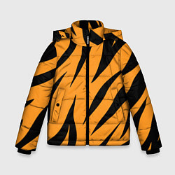 Куртка зимняя для мальчика Тигррра, цвет: 3D-красный