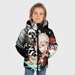 Куртка зимняя для мальчика КАДЗУХА АНЕМО KAZUHA, цвет: 3D-черный — фото 2