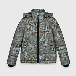Куртка зимняя для мальчика Коллекция Journey Лабиринт 575-1, цвет: 3D-светло-серый