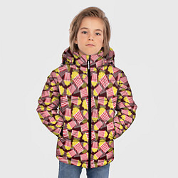 Куртка зимняя для мальчика Попкорн Popcorn, цвет: 3D-светло-серый — фото 2