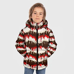 Куртка зимняя для мальчика Шоколад и красочная глазурь, цвет: 3D-светло-серый — фото 2