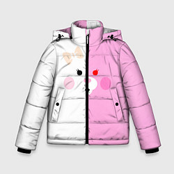 Куртка зимняя для мальчика Усами - Danganronpa, цвет: 3D-черный