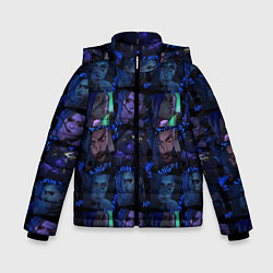 Куртка зимняя для мальчика LEAGUE Of LEGENDS - JINX, цвет: 3D-черный