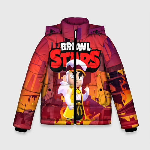 Зимняя куртка для мальчика FANG BRAWL STARS HELL / 3D-Черный – фото 1