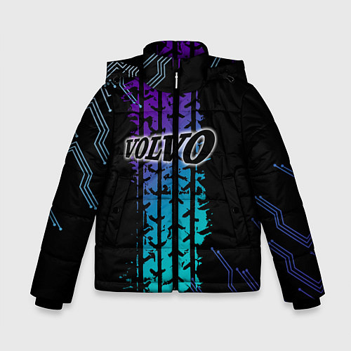 Зимняя куртка для мальчика VOLVO ато супер / 3D-Черный – фото 1