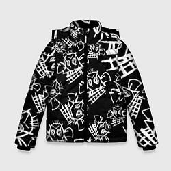 Куртка зимняя для мальчика JINX PATTERN ДЖИНКС, цвет: 3D-черный