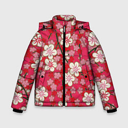 Куртка зимняя для мальчика Пышная весна, цвет: 3D-светло-серый