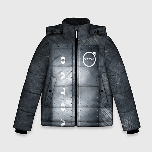 Зимняя куртка для мальчика Металлические пластины VOLVO / 3D-Черный – фото 1