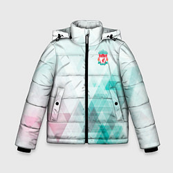 Куртка зимняя для мальчика Liverpool лфк, цвет: 3D-светло-серый
