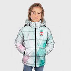 Куртка зимняя для мальчика Liverpool лфк, цвет: 3D-красный — фото 2