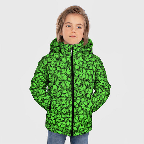 Зимняя куртка для мальчика Кинза / 3D-Красный – фото 3