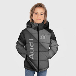 Куртка зимняя для мальчика Ауди audi, цвет: 3D-красный — фото 2