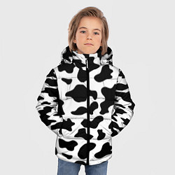 Куртка зимняя для мальчика Военные камуфляжи, цвет: 3D-светло-серый — фото 2