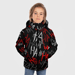 Куртка зимняя для мальчика HA HA HA, цвет: 3D-красный — фото 2