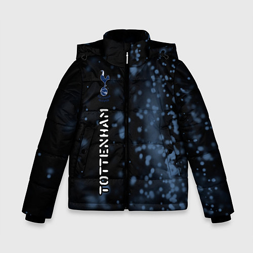 Зимняя куртка для мальчика ТОТТЕНХЭМ Tottenham Абстракция / 3D-Черный – фото 1
