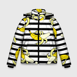 Куртка зимняя для мальчика Banana pattern Summer, цвет: 3D-светло-серый