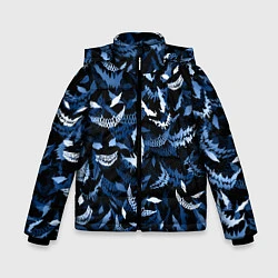 Куртка зимняя для мальчика Drain monsters, цвет: 3D-красный