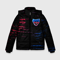 Куртка зимняя для мальчика ХАГИ ВАГИ Брызги, цвет: 3D-черный