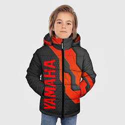 Куртка зимняя для мальчика YAMAHA ЯМАХА - БРОНЯ, цвет: 3D-черный — фото 2