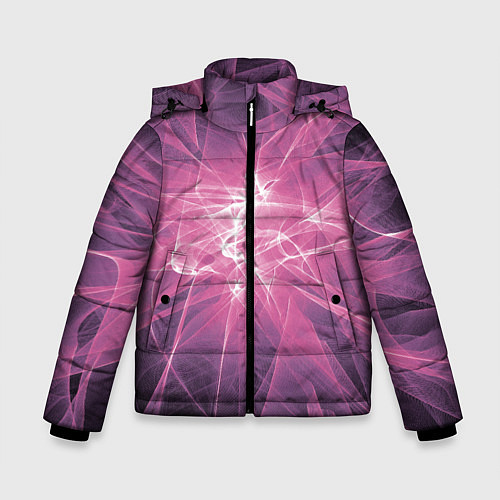 Зимняя куртка для мальчика Сияние Коллекция Get inspired! Fl-16-2 / 3D-Черный – фото 1