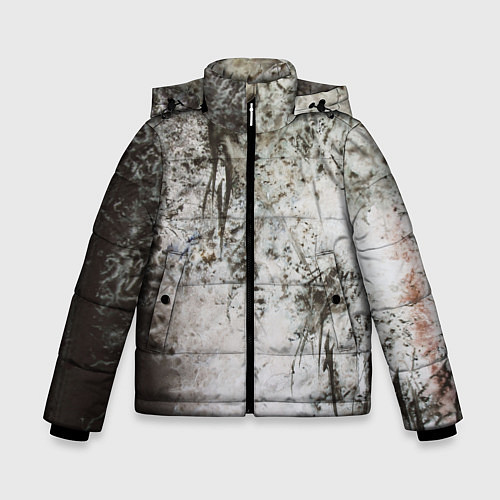 Зимняя куртка для мальчика В густом тумане / 3D-Черный – фото 1