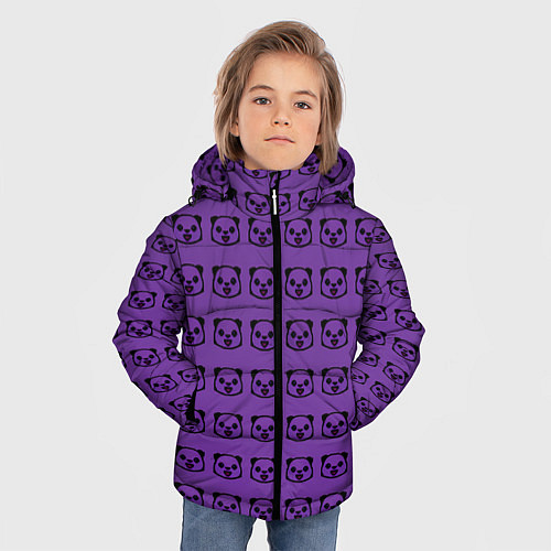 Зимняя куртка для мальчика Purple Panda / 3D-Красный – фото 3