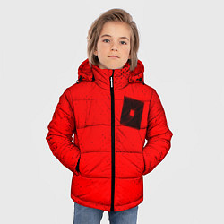 Куртка зимняя для мальчика РОБЛОКС Гранж, цвет: 3D-черный — фото 2
