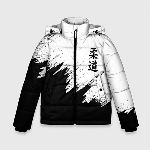 Зимняя куртка для мальчика ДЗЮДО КУДО JUDO / 3D-Черный – фото 1