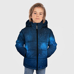 Куртка зимняя для мальчика Космическая ночь, цвет: 3D-черный — фото 2
