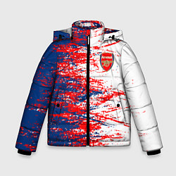 Зимняя куртка для мальчика Arsenal fc арсенал фк texture