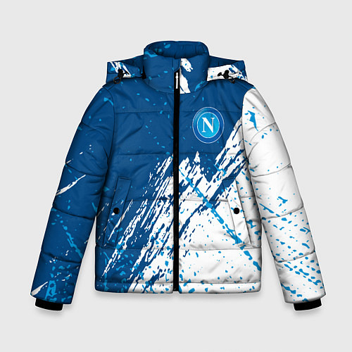 Зимняя куртка для мальчика Napoli краска / 3D-Светло-серый – фото 1