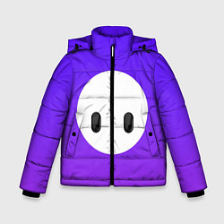 Куртка зимняя для мальчика Fall Guy violet, цвет: 3D-светло-серый