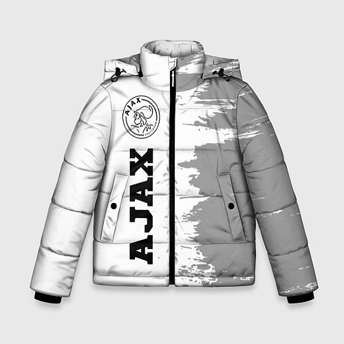 Зимняя куртка для мальчика Ajax Sport на светлом фоне / 3D-Черный – фото 1