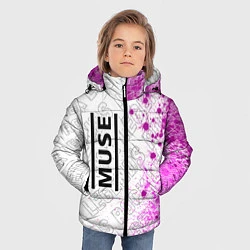 Куртка зимняя для мальчика Muse Rock Legends, цвет: 3D-черный — фото 2